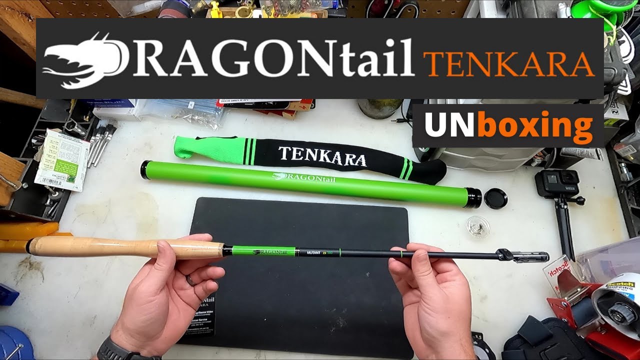 DRAGONtail Mutant Tenkara zx380 Zoom Fly Rod Unboxing / First Look