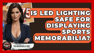 Is LED Lighting Safe For Displaying Sports Memorabilia? - The Memorabilia Zone