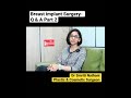 BREAS IMPLANT SURGERY/ BREAST AUGMENTATION.. Q&amp;A- Part 2 #breastimplants #bodygoals #cosmeticsurgeon