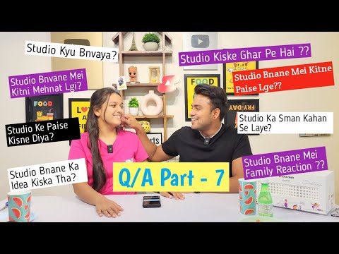 QnA Part 7🔥| Studio Bnvane Mei Kitne Paise Lge🤑?? ***Lakh Rupee Kahan Se Aaye😱 @Nikshri Vlogs
