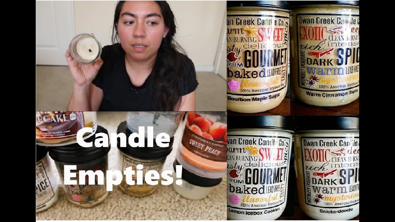Candle Empties! | Swan Creek Candle Co, Bath & Body Works, Chesapeake Bay