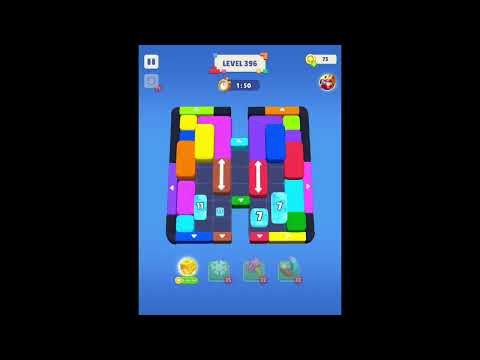 Block Slide: Color Challenge Levels 391-392-393-394-395-396-397-398-399-400(partial)