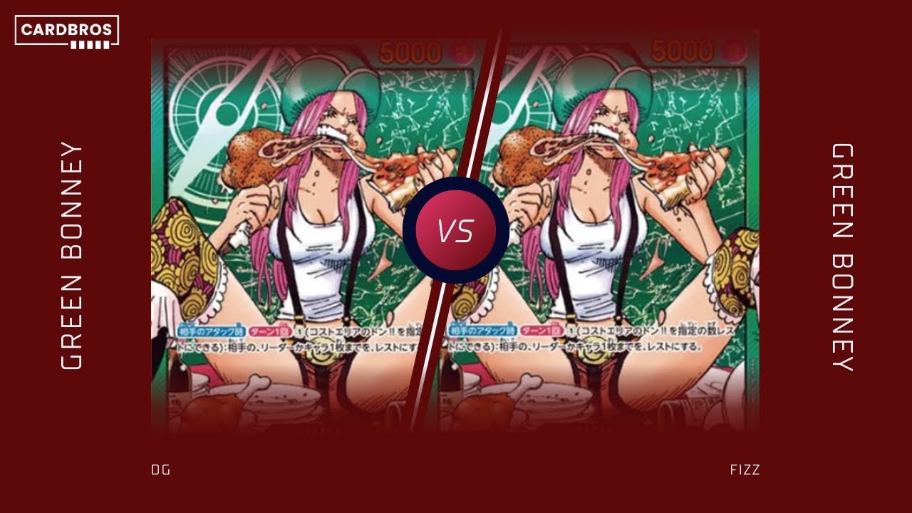 Green Bonney vs Green Bonney | CARDBROS OPCG Standard Battle 14 November 2025 Final