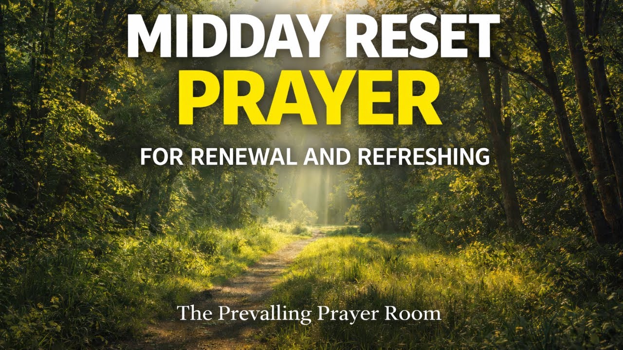 Midday Prayer for Renewed Strength & Clarity | Spiritual Reset for the Rest of Your Day