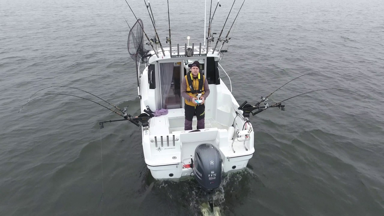 Sista trollingfisketuren dec 2016, Vänern Sunnanå