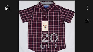 Boys' shirt 👕 for holesale pls contact 801-596-7035