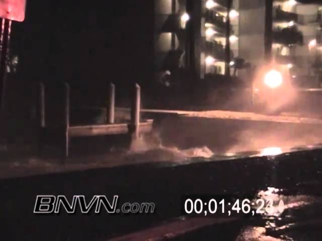 10/24/2005 Hurricane Wilma hitting Marco Island during the overnight hours.