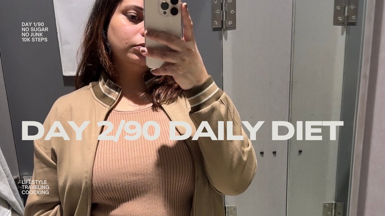 Day 2/90 days fat to fit story💕| weight loss snack recipe| 