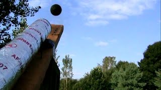 Homemade Tennis Ball Cannon