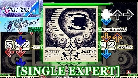 【DDR A (2018)】 Puberty Dysthymia [SINGLE EXPERT] 譜面確認＋クラップ