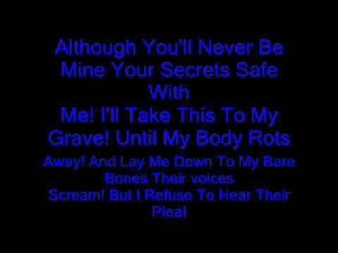 Eyes Set To Kill-The Secrets Between with (lyrics 2011)