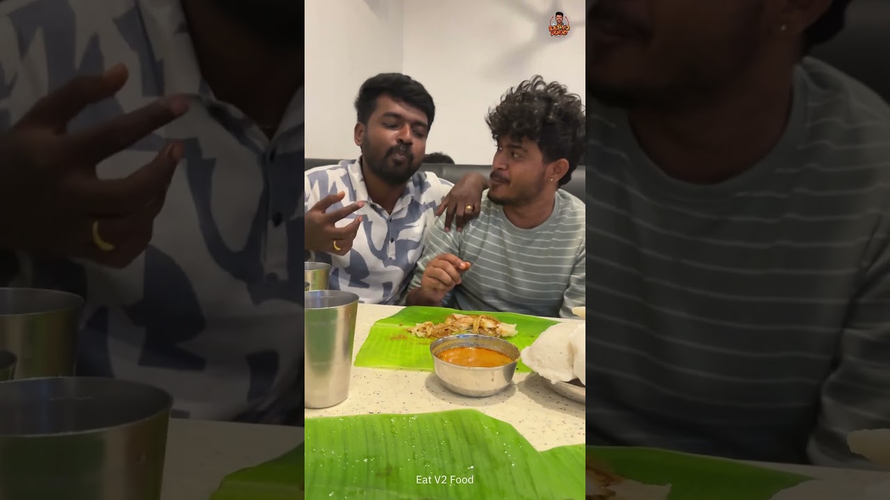 Madurai power hotel ♥️ mutton chukka and idli combo eat V2 Food