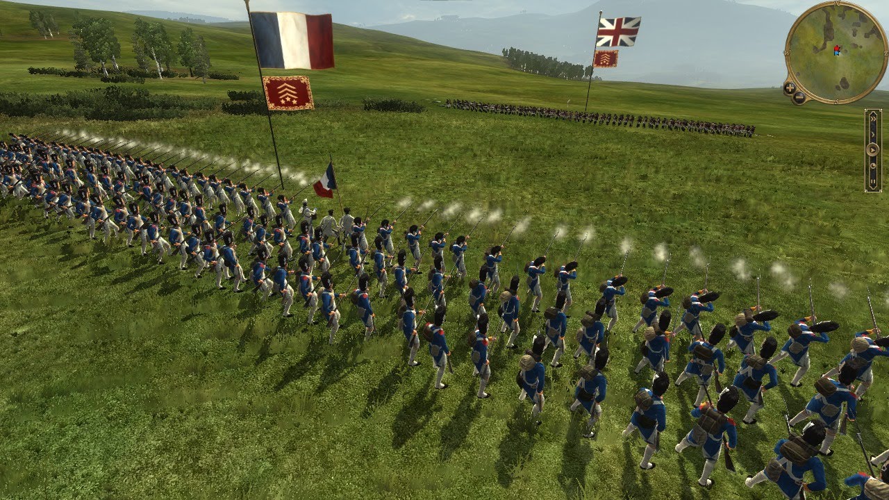 33rd Foot (Great Britain) vs Royal Deux-Ponts Regiment (France) - Empire: Total War
