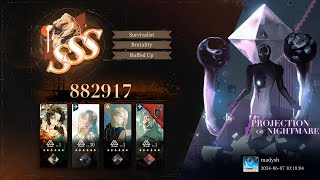 Jiu Niangzi 37 6 Ezra - Projection of Nightmares SSS Score Clear (Reverse: 1999)