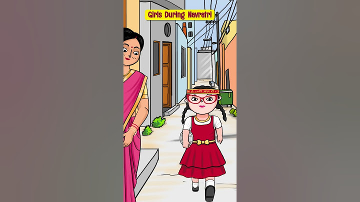 Girls on Normal Days Vs Navratri Days #tedhimedhifamily #clothingstore #funny