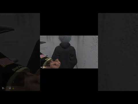 GRANDMA GOES TO PRISON!! #short #shorts #gta5 #gtarp #fivem