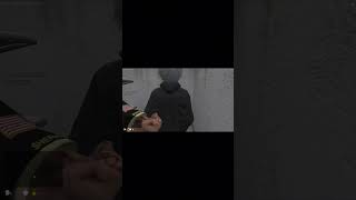 GRANDMA GOES TO PRISON!! #short #shorts #gta5 #gtarp #fivem