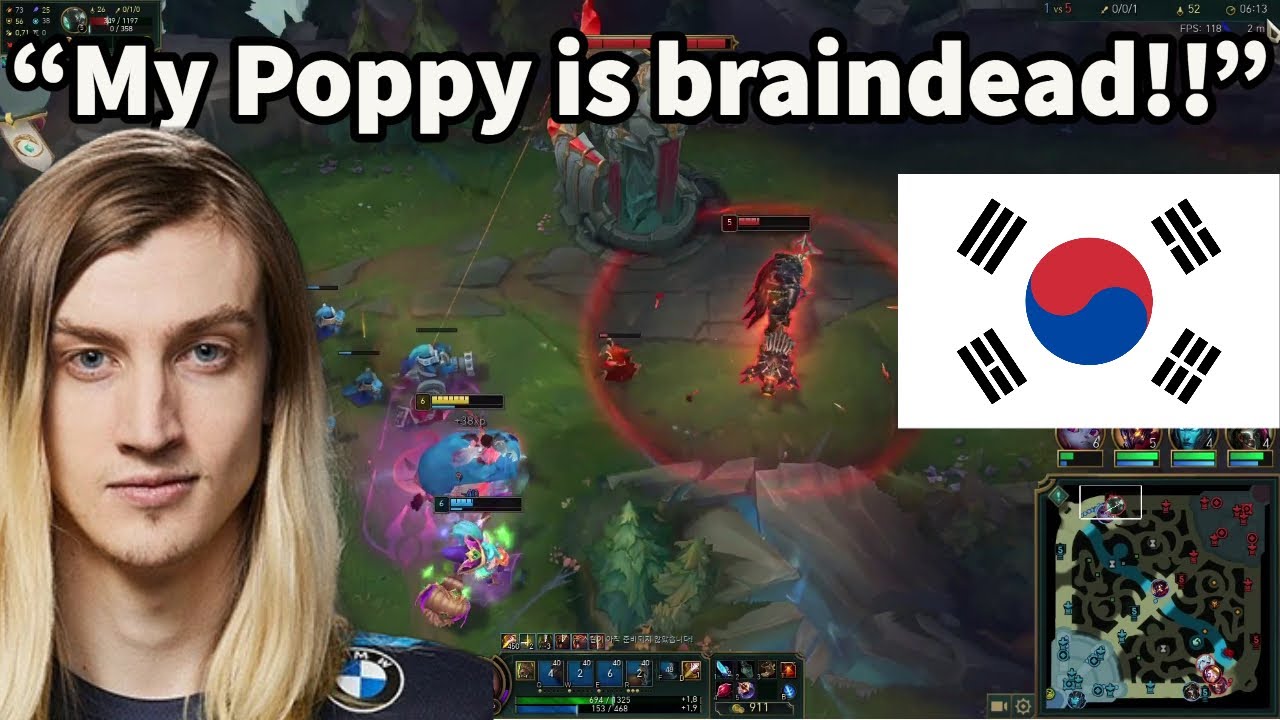 C9 Malice Was MAD After His Korean Poppy Did This!!