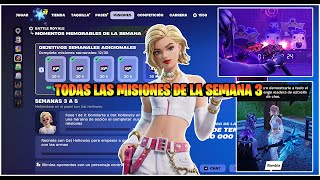 Fortnite - Cómo Completar Todas Las Misiones De Cat Holloway Semana 3 Capítulo 7