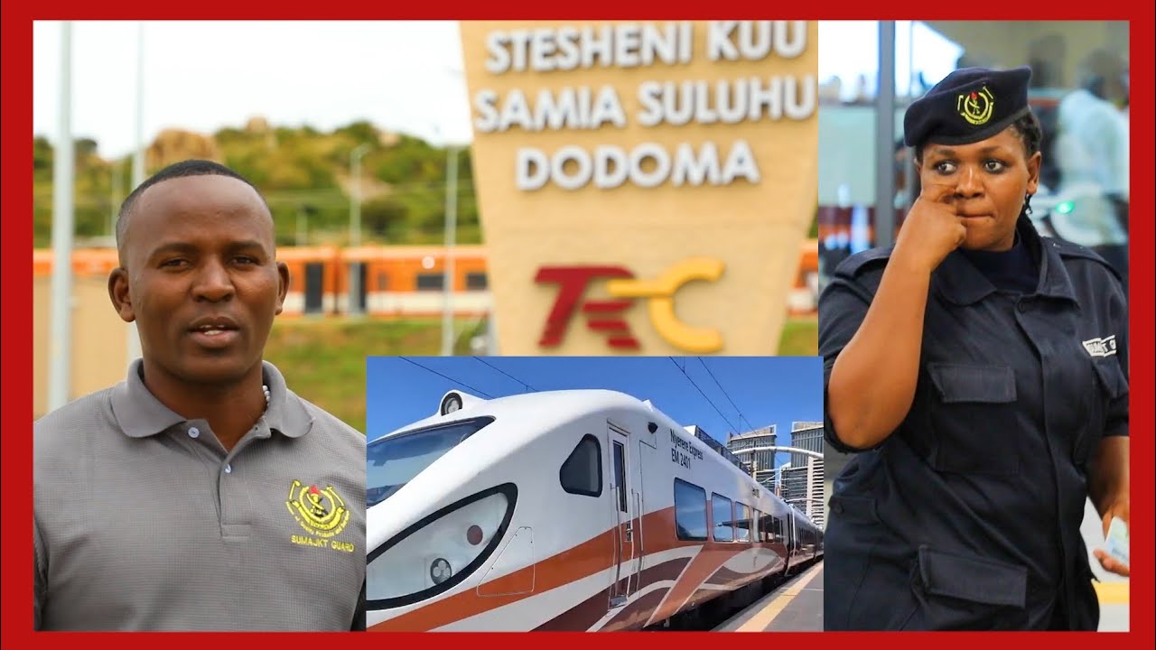 ULINZI UMEIMARISHWA STESHENI KUU SGR/UONGOZI WAIPIGIA CHAPUO SUMAJKT GUARD.