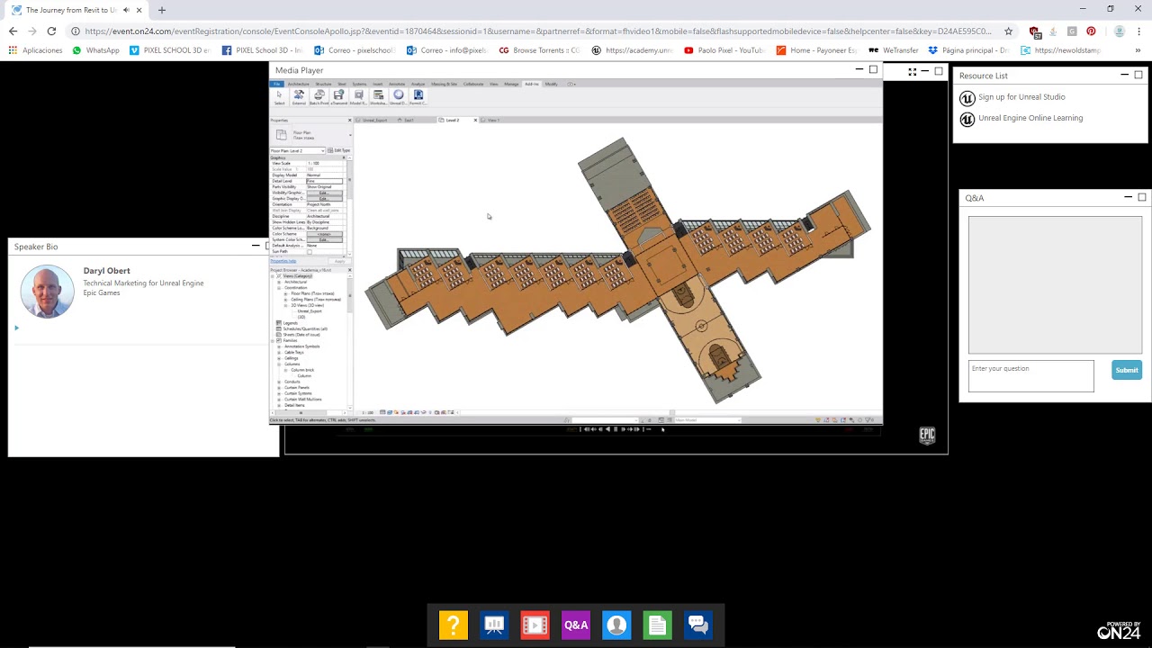 UE4 WEBINAR / The Journey from Revit to Unreal Studio