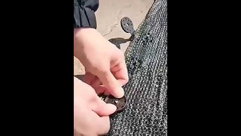 plastic film sun shade net clip Fence Fabric Clips clamp clips