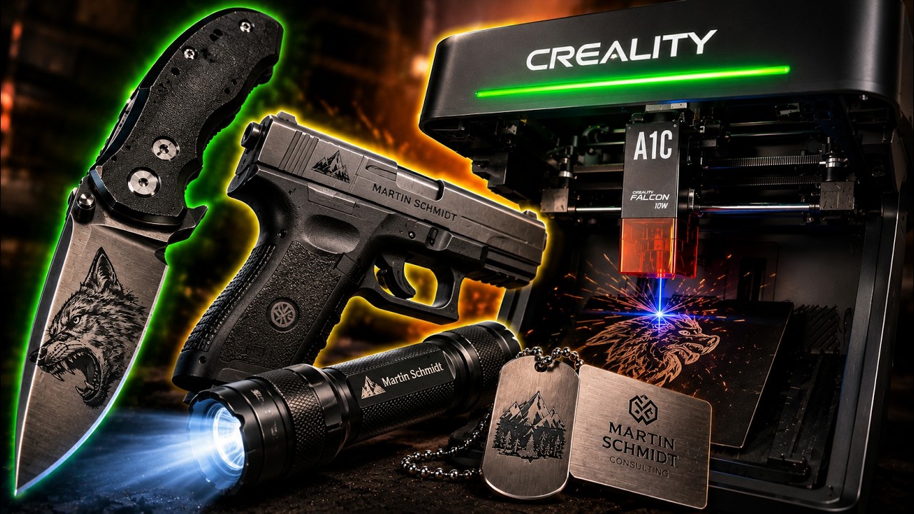 Falcon A1C Basic Laser Engraver (5W or 10W) | Creality Falcon