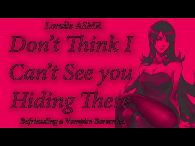 ASMR Chatting With a Vampire Bartender F4A