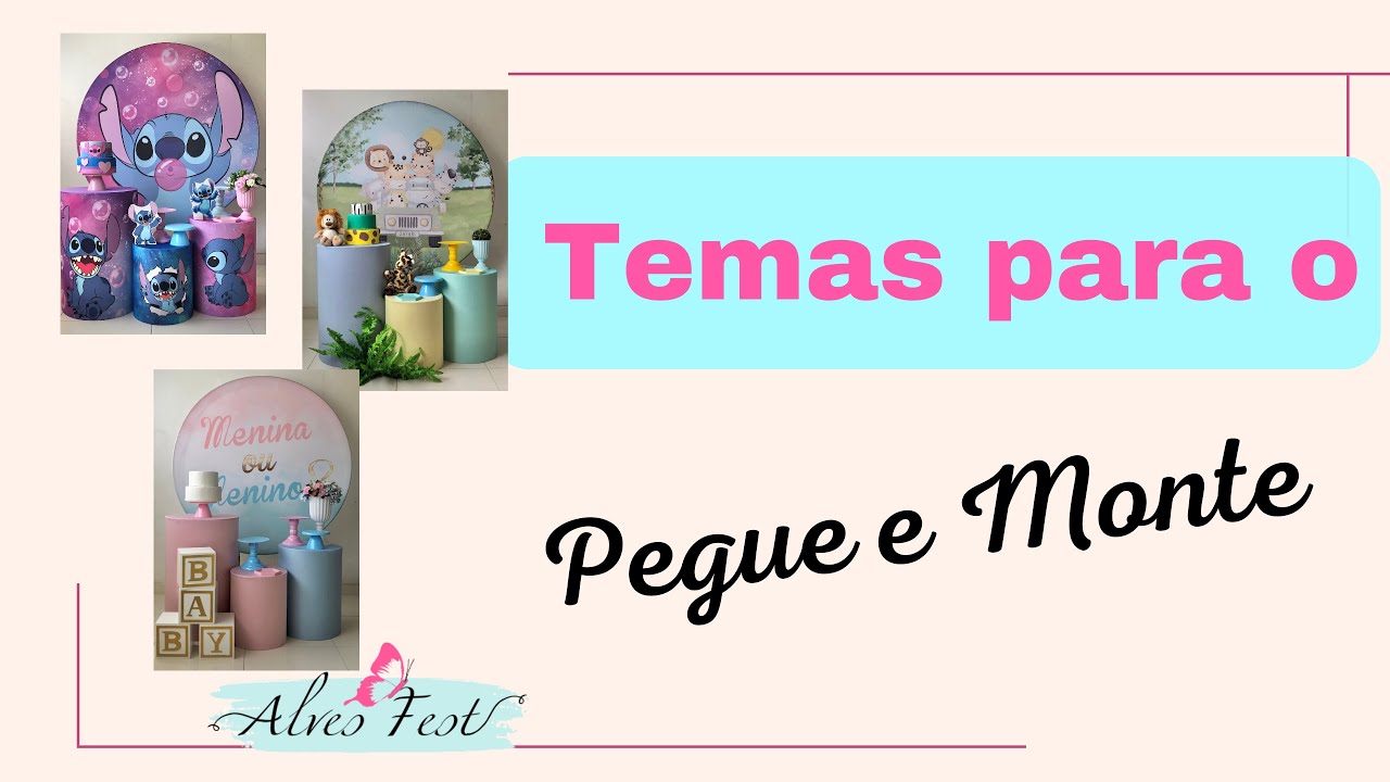 Quais temas comprar para o pegue e monte - Iniciantes