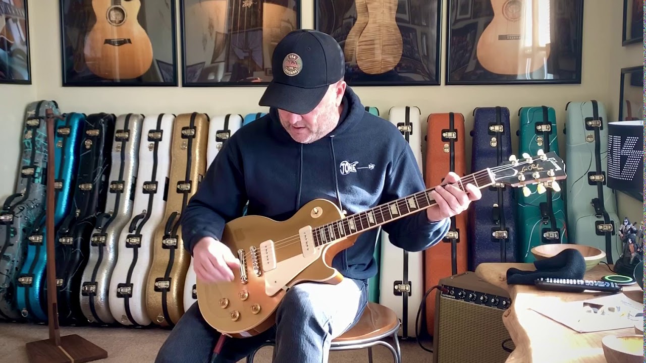 Gibson Les Paul Standard P90 Gold Top Buy Gibson Les Paul Standard 50s P90 Electric Guitar Gold