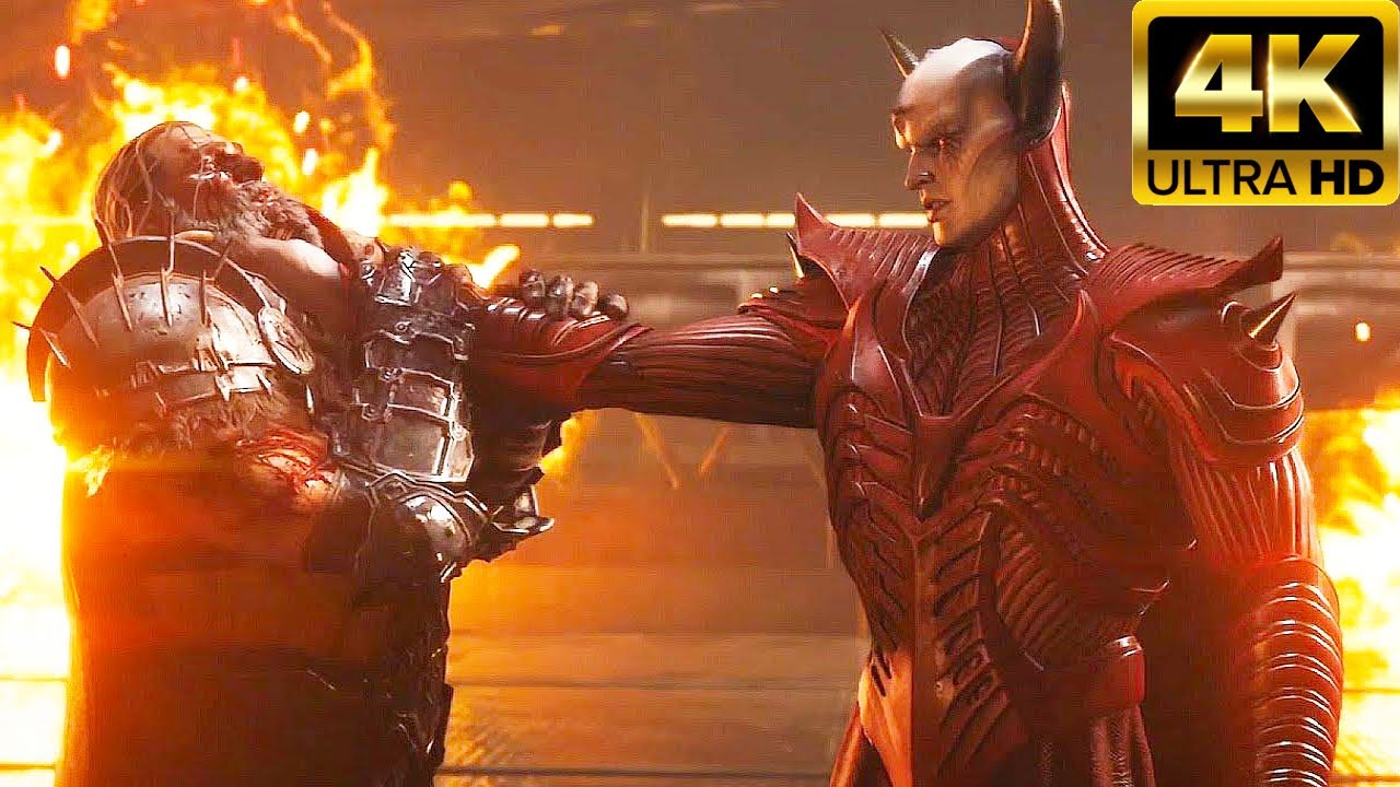 Human Army Vs Demon Army Battle Scene - Doom The Dark Ages