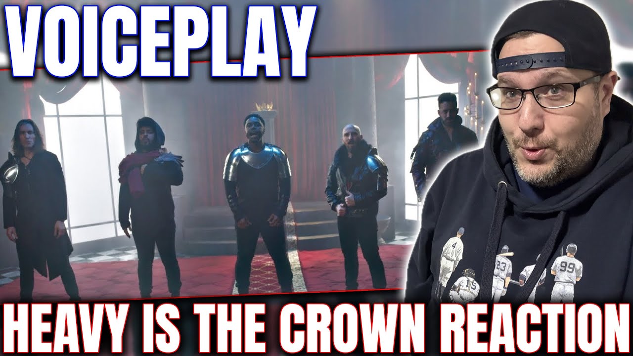 REACTION TO "HEAVY IS THE CROWN" (LINKIN PARK COVER) BY VOICEPLAY FT. J.NONE!