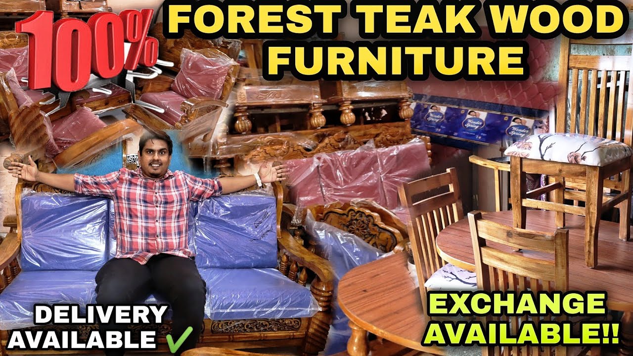 நம்பமுடியாத விலையில் TEAK WOOD FURNITURE WHOLESALE PRICE 60 YEARS