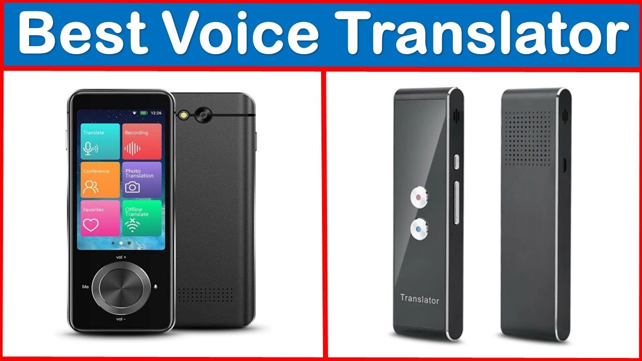 Top 5 Voice Translator Review in 2021 YouTube