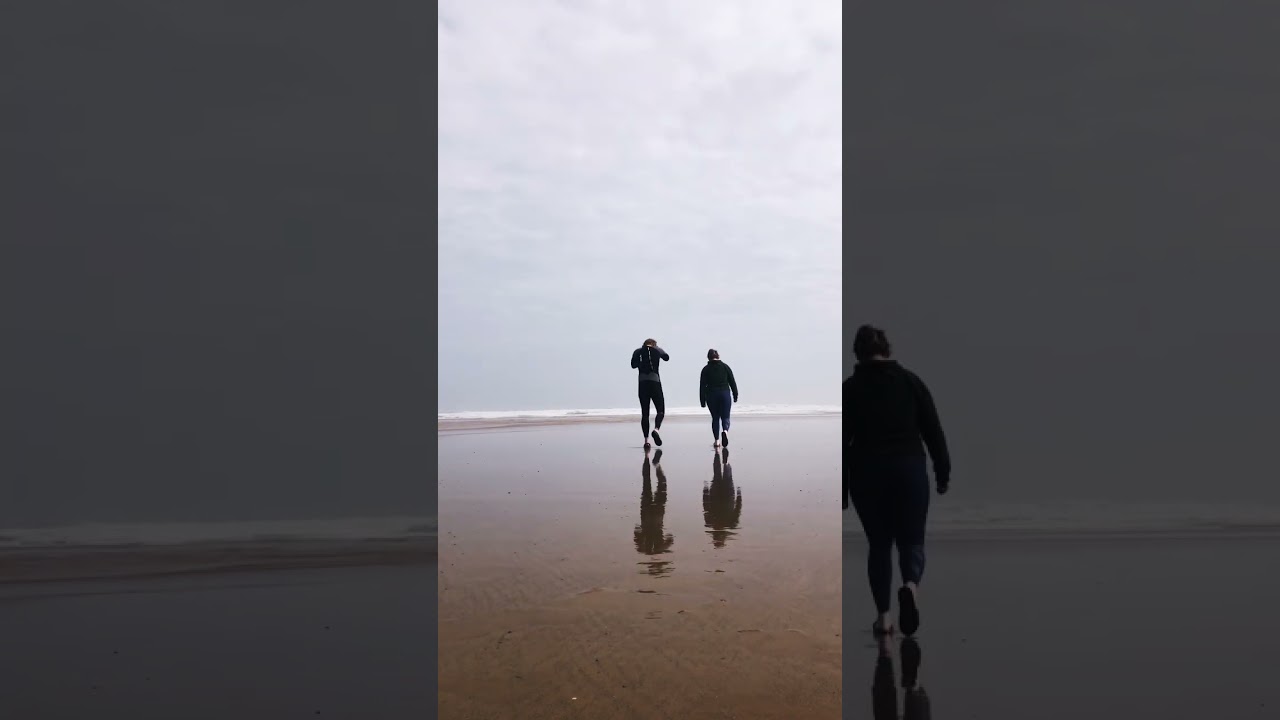 Morning dip at Saltburn beach! 