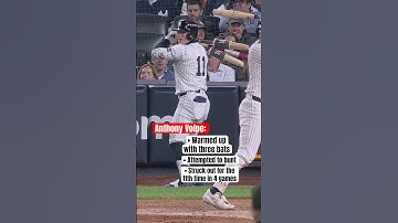 Anthony Volpe went 1-15 in the ALDS 😬