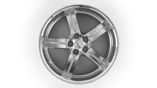 Lumarai Lexus Wheels Morro Silver with Mirror Cut Face and Lip