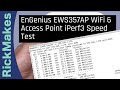 EnGenius EWS357AP WiFi 6 Access Point iPerf3 Speed Test