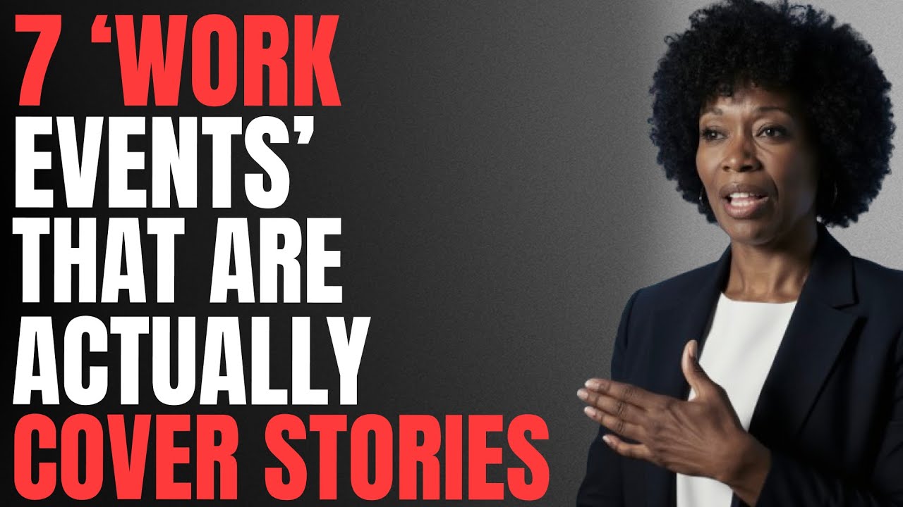 7 "WORK EVENTS" That Are Actually COVER STORIES | Female Psychology