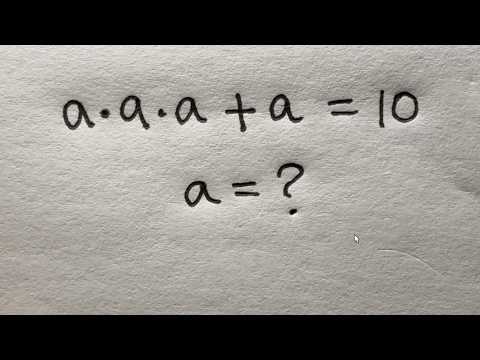 Only a genius can solve this Algebra equation | Math Olympiad Mathematics