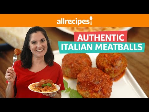 Easy & Delicious Authentic Italian Meatballs | Perfect for Spaghetti n' Meatballs at Home!