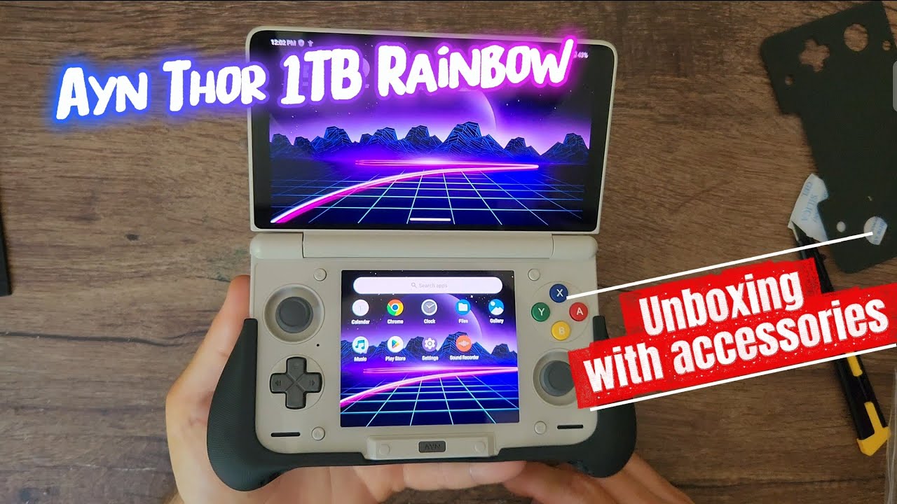 Ayn thor 1tb rainbow unboxing! - YouTube