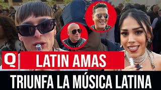 BRILLO Y HOMENAJE EN LOS LATIN AMAs: PESO PLUMA, WISIN, DANNA PAOLA Y MÁS