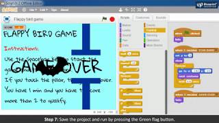 Scratch Project- Flappy Bird Game screenshot 5