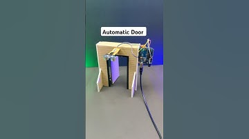 Automatic Door Use Arduino Uno #arduinoproject  #techbotic #automaticdoors #automaticdoor #techbotic