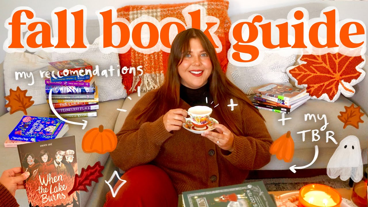 books you * MUST * read this fall | AUTUMN BOOK RECS + MY FALL 2025 TBR 🍂🎃👻