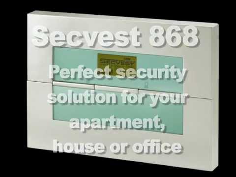 Intro install ABUS SECVEST 868  охранная система