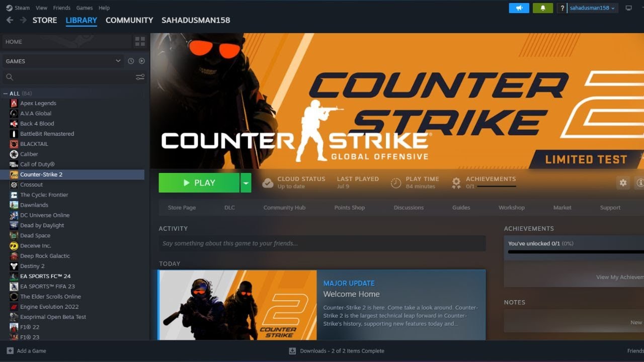 Counter-Strike 2 en Steam