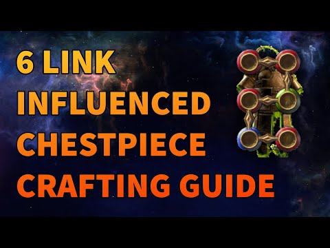 Crafting a 6 Link Influenced Chestpiece from Scratch - Path of Exile - Crafting Guide hqdefault