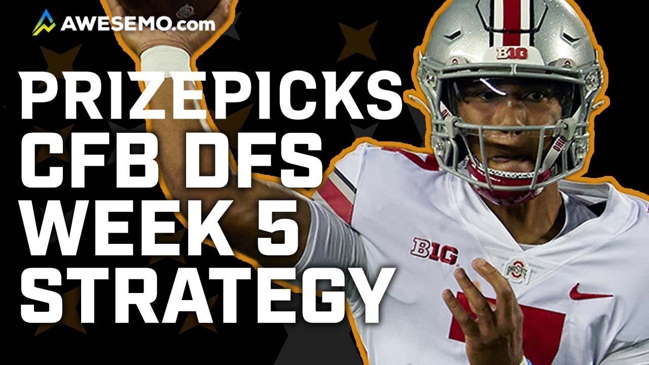 PrizePicks Week 5 College Football DFS Strategy | Ole Miss vs. Alabama & Arkansas vs. Georgia 10/2